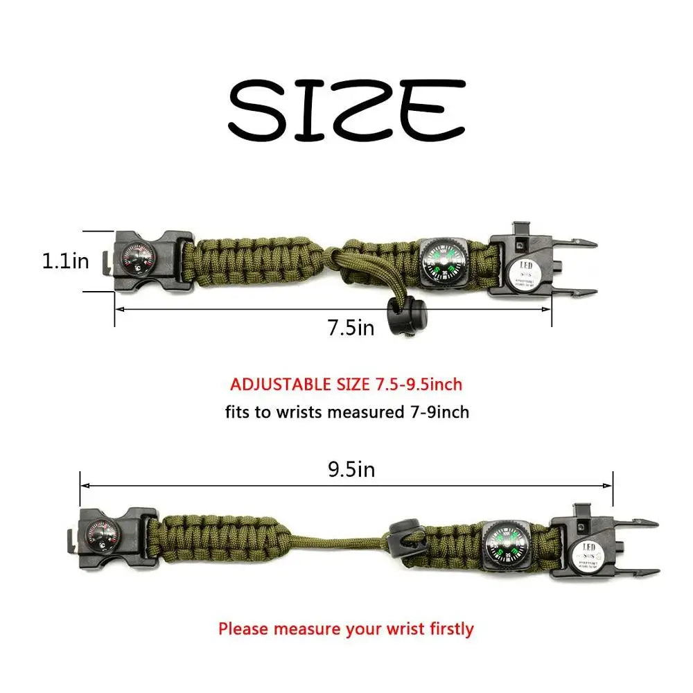 All-in-One Survival Bracelet