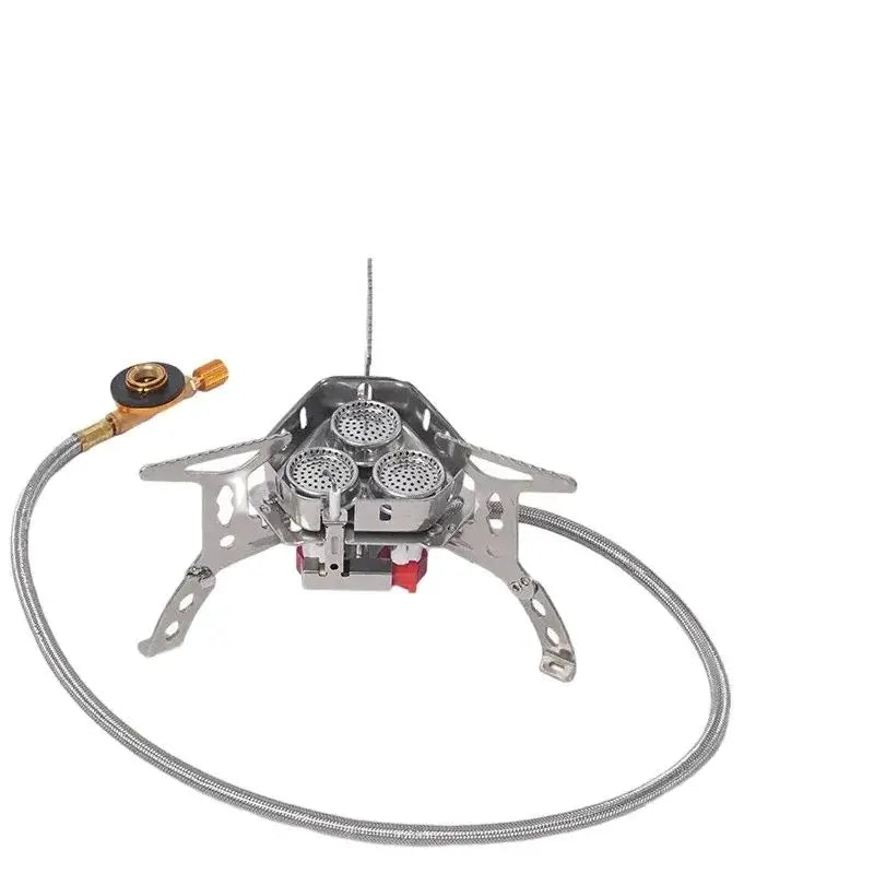 Triple-Burner Camping Stove